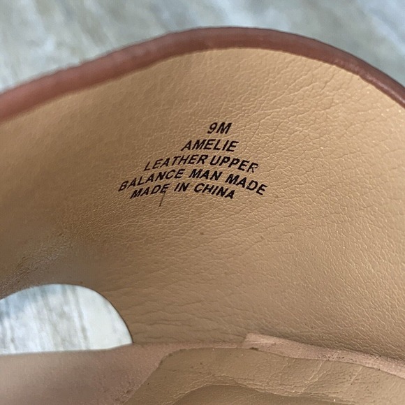 Karl Lagerfeld Amelie Brown Suede Leather Platform Wedge Open Toe Sandals US 9 - Picture 11 of 12